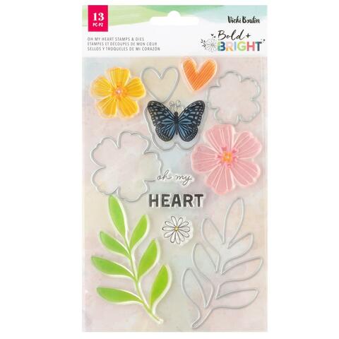Vicki Boutin - Bold + Bright - Oh My Heart Stamps & Dies