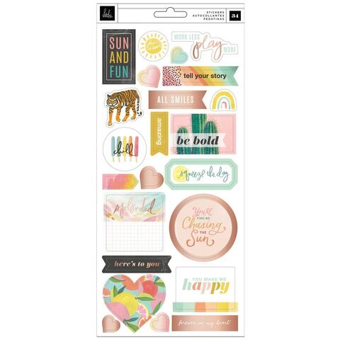 Heidi Swapp - Sun Chaser Cardstock Stickers