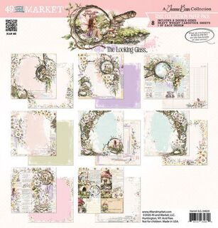 49 and Market - The Looking Glass 12x12 Collection Paper Pack