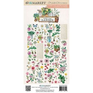 49 and Market - From The Garden Laser Cut Wildflowers