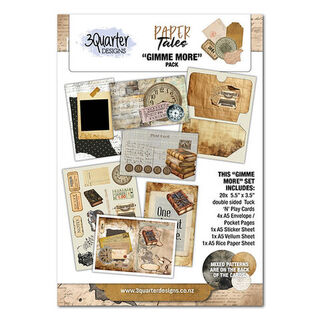 3Quater Designs - Paper Tales - Gimme More Pack