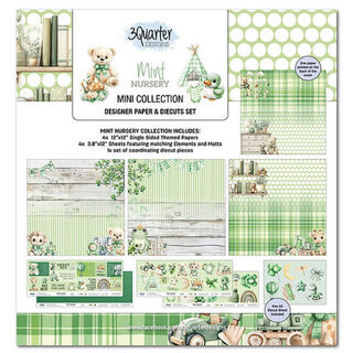 3Quarter Designs - Mint Nursery - Mini Collection